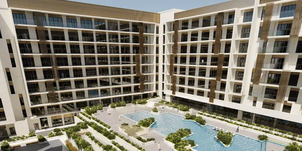 540 новых квартир в ЖК Beach Oasis 2 в Dubai Studio City