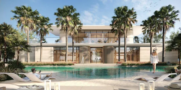 Новый комплекс вилл Karl Lagerfeld с бассейнами и террасами на крыше, Nad Al Sheba, Дубай, ОАЭ