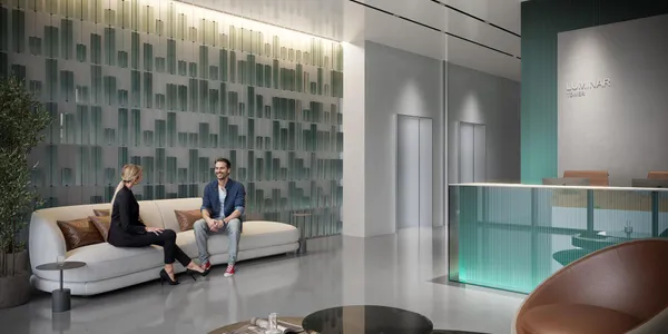 Новая резиденция LUM1NAR с бассейнами рядом с пляжем и Дубай Марина, JVT, Дубай, ОАЭ