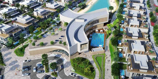 Новый закрытый комплекс вилл и таунхаусов South Bay 6 с лагуной и пляжами рядом с аэропортом, Dubai South, Дубай, ОАЭ