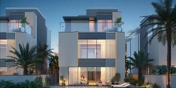 Новый эксклюзивный комплекс вилл Watercrest с бассейнами и садами, Meydan, Дубай, ОАЭ