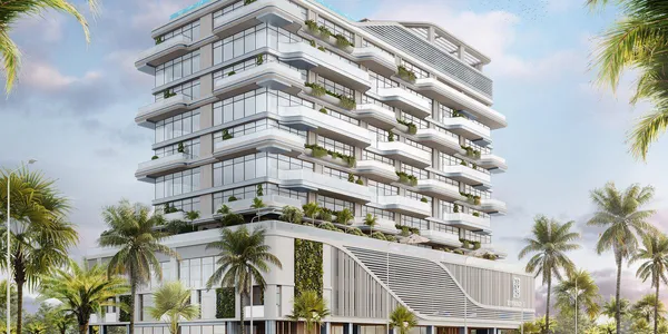 Новая резиденция Tivano с бассейнами и зонами отдыха рядом с пляжем, Dubai Islands, Дубай, ОАЭ