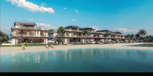 Новый комплекс вилл Nineteen Riviera Lagoon с бассейнами и подземными гаражами, Nad Al Sheba, Дубай, ОАЭ