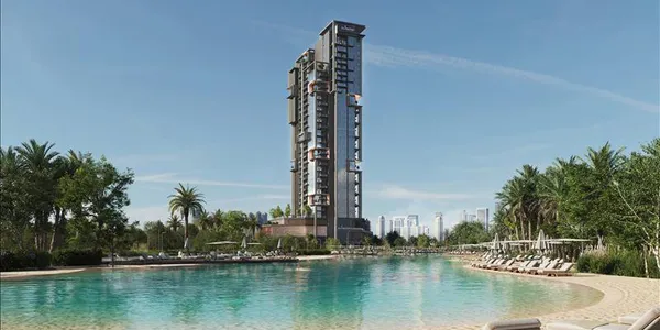 Апартаменты в новой резиденции The Highgrove с бассейнами, спа и рестораном в районе Nad Al Sheba 1/Meydan, Дубай
