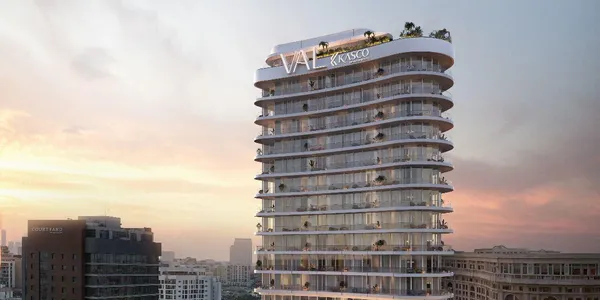 Первоклассный жилой комплекс VAL с хорошей инфраструктурой в районе Аль-Джаддаф, Дубай, ОАЭ