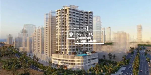 Новая резиденция TETR1S с бассейнами, садами и зоной отдыха, JVC, Дубай, ОАЭ