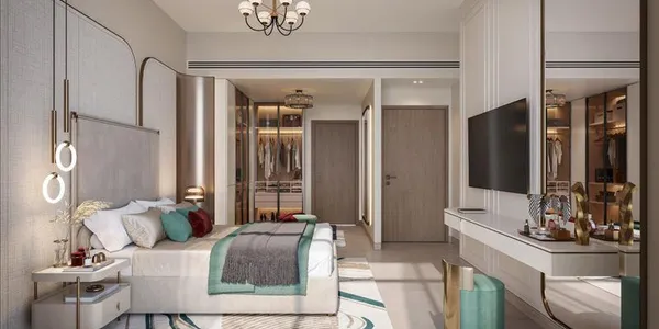 Новый комплекс меблированных апартаментов Vega с бассейнами и террасами, Dubai Sports City, Дубай, ОАЭ