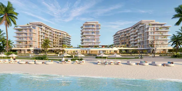 Новый комплекс Flora Isle Beach Front Residences с собственным пляжем и спа-центром, Dubai Islands, Дубай, ОАЭ