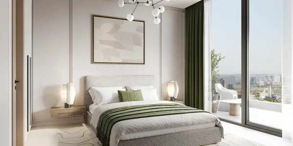 Новая резиденция VERDAN1A с бассейнами и спа, Dubailand, Дубай, ОАЭ