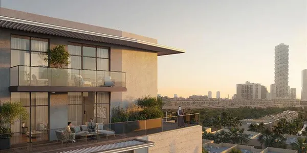 Новый проект IR1DIAN PARK с бассейнами и клубным домом в перспективном районе JVC, Дубай, ОАЭ