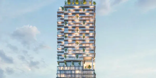 Новая резиденция Cove Boulevard с бассейном, бизнес-залом и конференц-залами, Dubailand, Дубай, ОАЭ