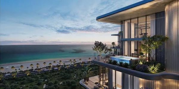 Пентхаусы в новой резиденции у воды Villa del Divos с бассейнами и пляжным клубом, Dubai Islands, Дубай, ОАЭ