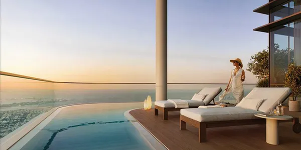 Двухуровневые апартаменты с панорамными видами в новой роскошной резиденции Address Grand Downtown, в престижном районе Downtown, Дубай, ОАЭ