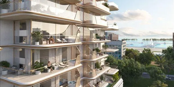 Новый комплекс Sunset Bay Three с пляжами, бассейнами и полями для гольфа, Dubai Islands, Дубай, ОАЭ