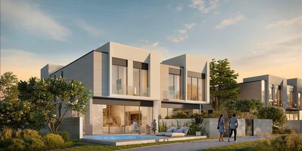 Новый жилой комплекс DG Villas с бассейнами, полями для гольфа, академиями тенниса и гольфа, Jumeirah Golf Estate, Дубай, ОАЭ