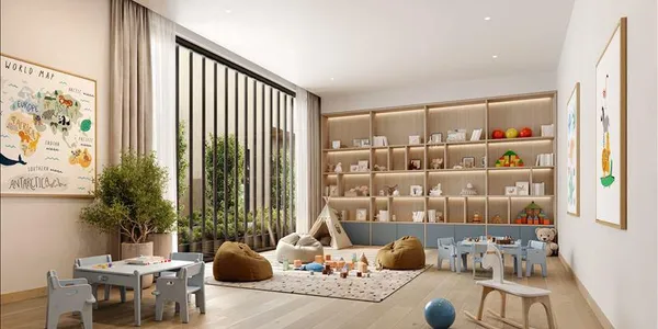 Новая резиденция Odessa с бассейном, теннисными кортами и зонами отдыха в 5 минутах от парка, Town Square, Дубай, ОАЭ