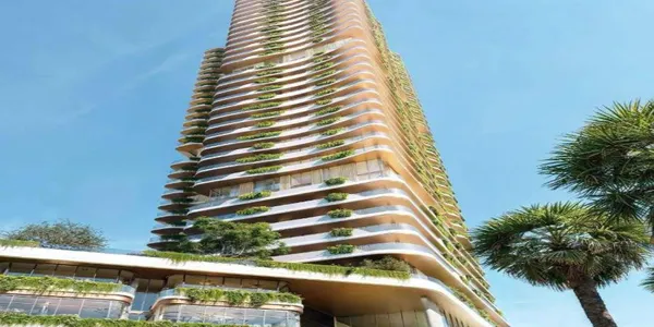 Новая резиденция Mural с инфинити-бассейном и собственным пляжем, Dubai Maritime City, Дубай, ОАЭ