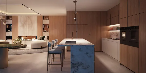 Новая резиденция Shoaq с прямым выходом на пляж и бассейном на крыше, Dubai Islands, Дубай, ОАЭ