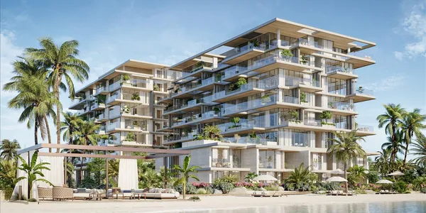 Просторные таунхаусы на берегу моря в новой резиденции Shoaq с прямым выходом на пляж, Dubai Islands, Дубай, ОАЭ