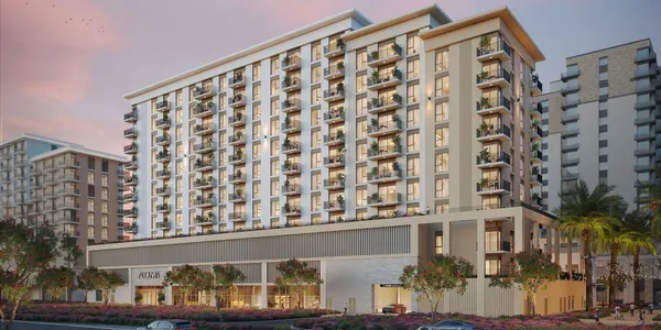 Новая резиденция Augusta с бассейнами и зелеными зонами рядом со школами и медицинскими учреждениями, Town Square, Дубай, ОАЭ