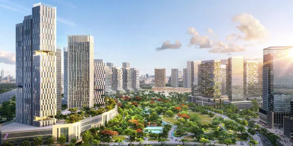 Новый крупный жилой комплекс Milan с бассейнами, садами и панорамными видами в престижном районе, Wadi Al Safa 4, Дубай, ОАЭ