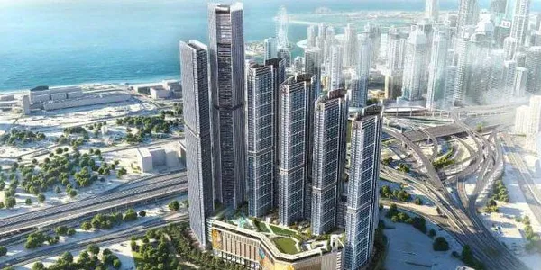 Самый высокий жилой комплекс Sobha Central The Horizon в районе Джумейра Лейк Тауэрс, Дубай, ОАЭ