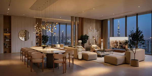 Роскошные пентхаусы в одном из самых высоких небоскрёбов DNWT Residences, район Бизнес Бэй, Дубай, ОАЭ