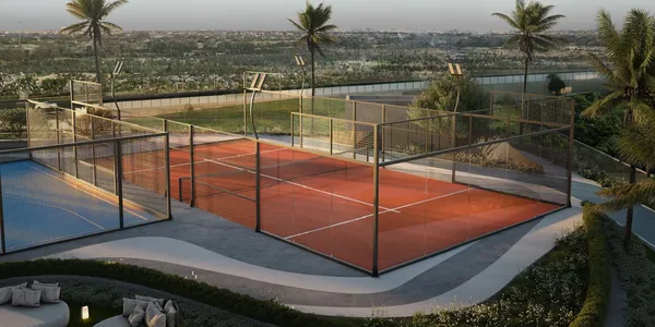 Новая резиденция VELOS с бассейном, коворкингом и фитнес-пространствами рядом с автомагистралями, Motor City, Дубай, ОАЭ