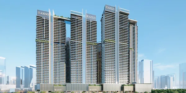 Новый высотный комплекс Milan Heights с инфинити-бассейнами и теннисными кортами, City of Arabia, Дубай, ОАЭ