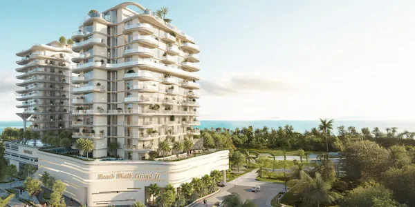 Новый проект BEACH WALK GRAND 2 с бассейнами и детской площадкой, Dubai Islands, Дубай, ОАЭ