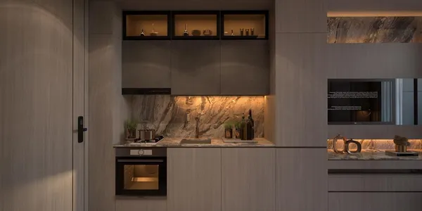 Новый комплекс меблированных апартаментов DGM Vision с бассейнами, детским садом и панорамными видами, Jumeirah Garden City, Дубай, ОАЭ