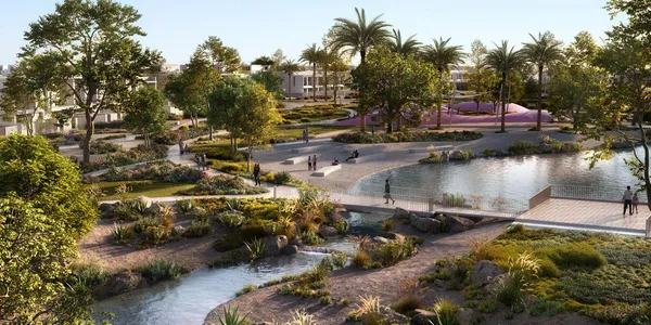 Новый комплекс таунхаусов Vindera с клубным домом, зелеными зонами и школами, Al Yufran 1, Дубай, ОАЭ