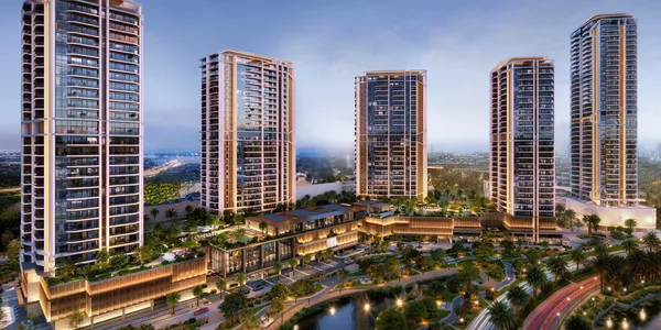 Новая резиденция Eltiera Views с бассейнами, ресторанами и коворкингом, Jumeirah Lake Towers, Дубай, ОАЭ