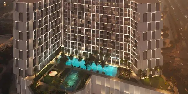 Новый проект Binghatti Cullinan с бассейном в престижном районе Al Jadaf, Дубай, ОАЭ