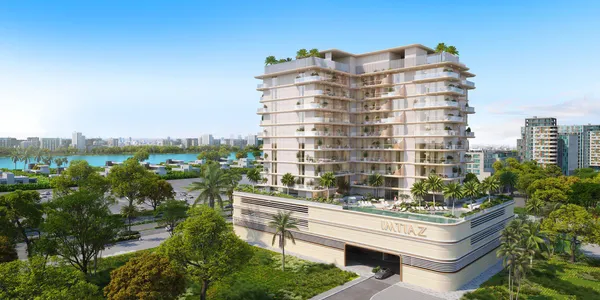 Новый проект на берегу моря Sunset Bay Grand с бассейнами и клубным домом, Dubai Islands, Дубай, ОАЭ