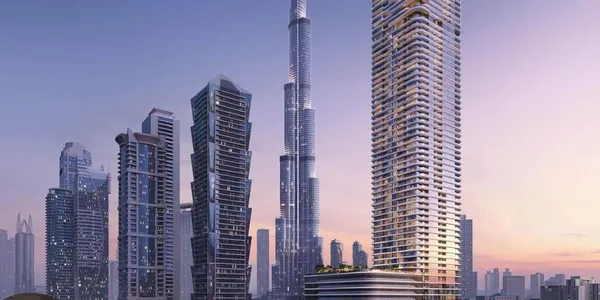 Новый высотный проект Avarra by Palace с бассейном и садом, Business Bay, Дубай, ОАЭ