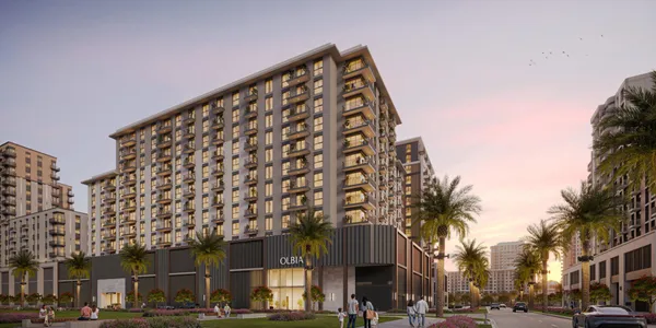 1 новая квартира в ЖК Olbia в Дубае