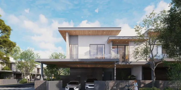 2 новые виллы в ЖК Pinewood Estate Homes в Jumeirah Golf Estates