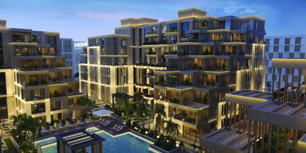 22 новые квартиры в ЖК Arisha Terraces в Dubai Studio City