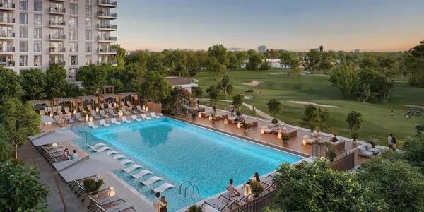3 новые квартиры в ЖК Golf Point в Dubai South