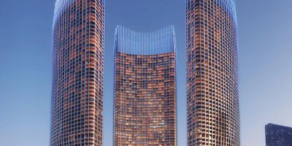 Новая студия в жилом комплексе Binghatti Skyrise с пляжем и бассейнами, Business Bay, Дубай, ОАЭ