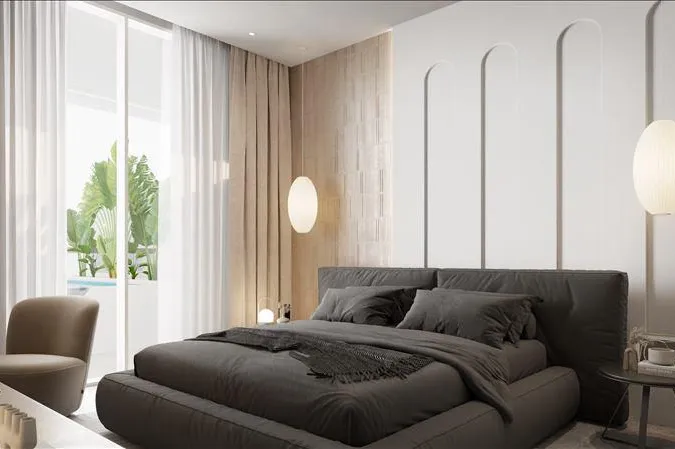 Новая резиденция Samana Portofino с бассейнами и зоной отдыха, Dubai Production City, Дубай, ОАЭ