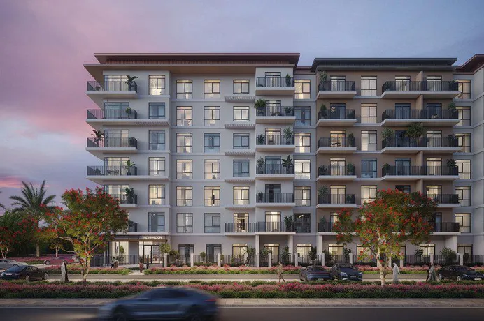 Новая резиденция Hamilton с бассейном и парком, Town Square, Дубай, ОАЭ