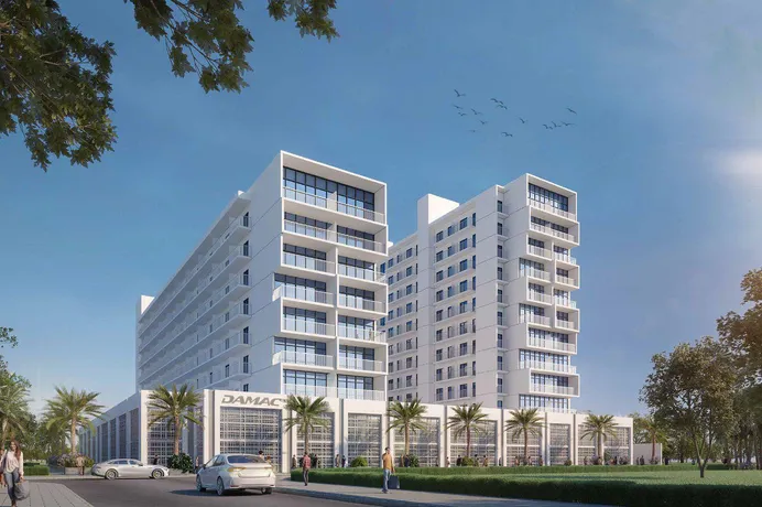 Новая резиденция Evergreens с бассейном, зеленой зоной и торговым центром, Damac Hills 2, Дубай, ОАЭ