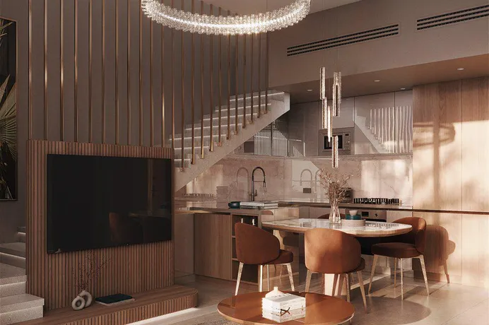 Новая резиденция премиум класса Vitality с бассейнами, коворкингом и рестораном, JVC, Дубай, ОАЭ