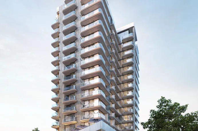 Новая резиденция Iraz Creek View на берегу Дубай-Крик с бассейном и садами, Al Jaddaf Waterfront, Дубай, ОАЭ