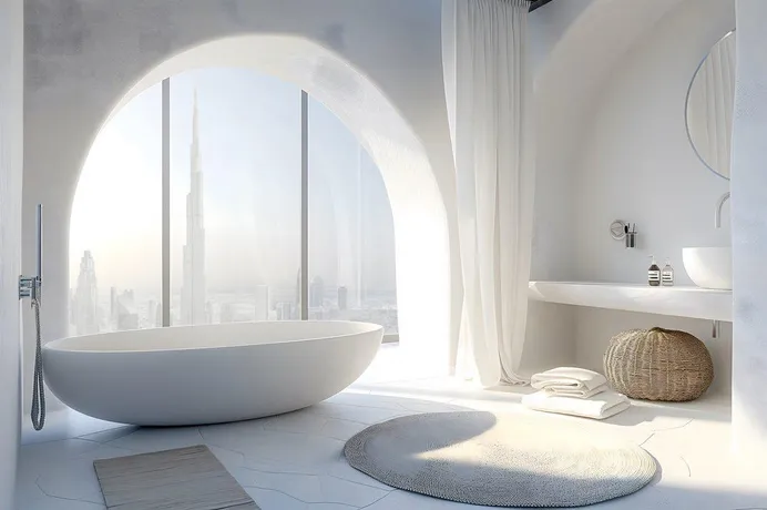 Новая высотная резиденция Sky Tower с бассейном, садом и рестораном рядом с каналом, в центральном районе Business Bay, Дубай, ОАЭ