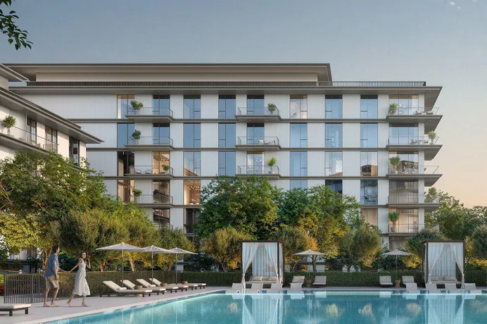 Новая элитная резиденция Ocean Cove с бассейном и набережной, Mina Rashid, Дубай, ОАЭ