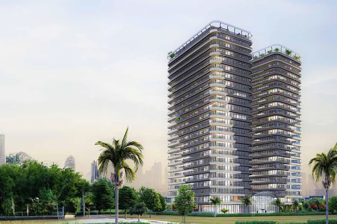 Новая резиденция The Community Sports Arena с бассейном и зоной отдыха, Dubai Sports City, Дубай, ОАЭ