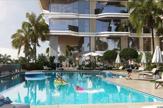 Новая резиденция Edgewater Residences Phase 2 с бассейном рядом с международным аэропортом, Dubai Islands, Дубай, ОАЭ